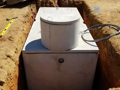 septic system installation image