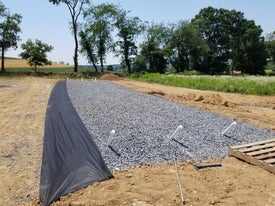 septic system installation thumb