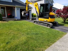 sidewalk driveway demolition thumb